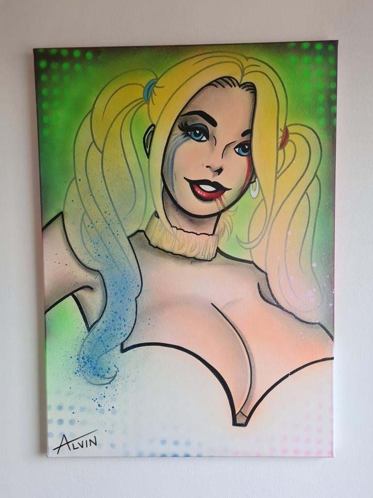 Pop art, art, décoration murale, Alvin Silvrants, Antiquités & Art, Art | Peinture | Moderne, Enlèvement ou Envoi