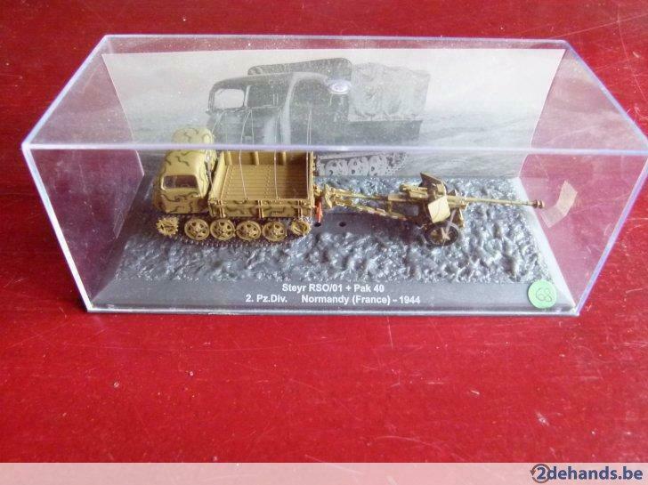Steyr RSO/01 with Pak 40, Hobby en Vrije tijd, Ophalen of Verzenden, Nieuw, Tank