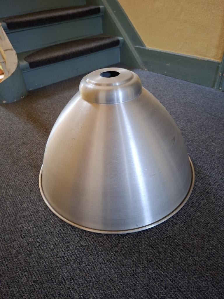 abat jour aluminium 50 cm, 25 à 50 cm, Enlèvement, Utilisé, Blanc