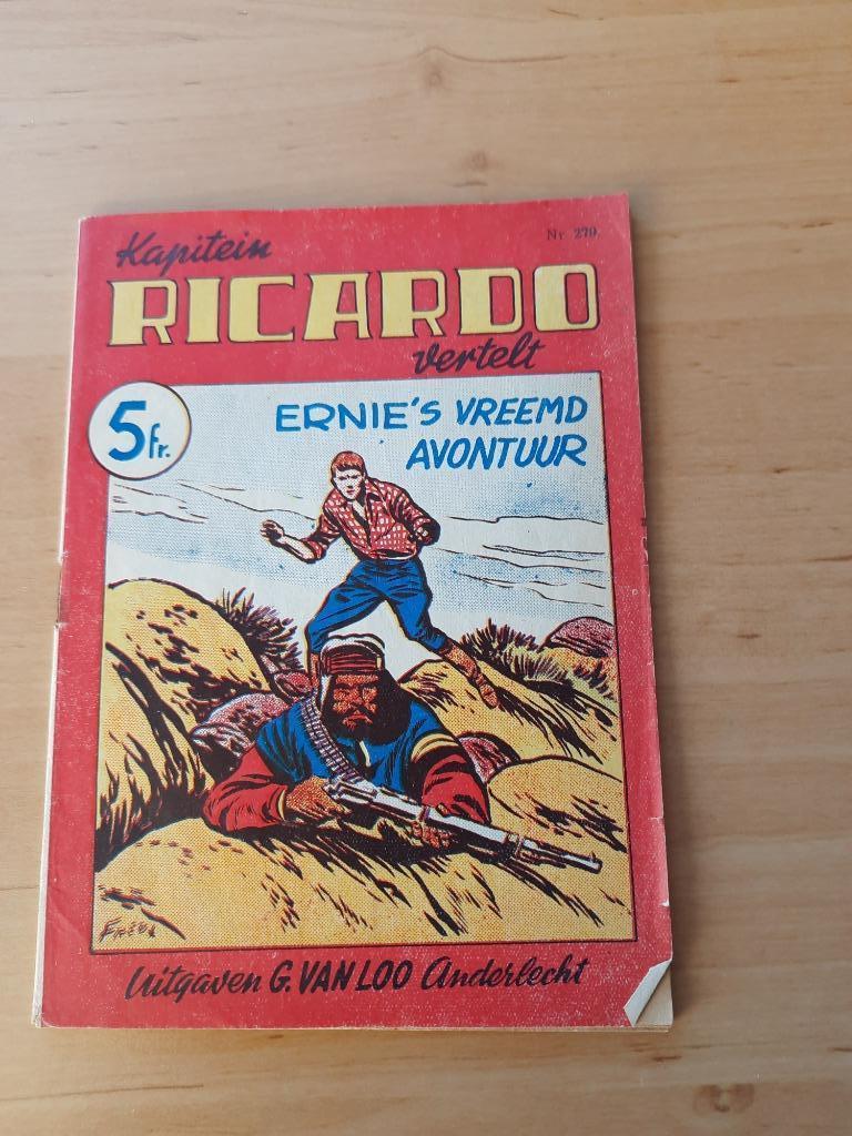 Kapitein Ricardo vertelt Ernie's vreemd avontuur, Ophalen