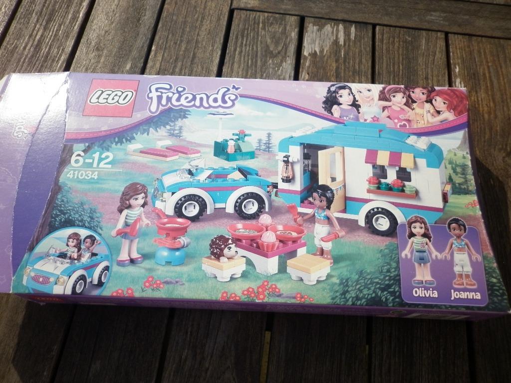 lego friends : la caravane de vacances, Kinderen en Baby's, Ophalen of Verzenden, Zo goed als nieuw, Complete set, Lego