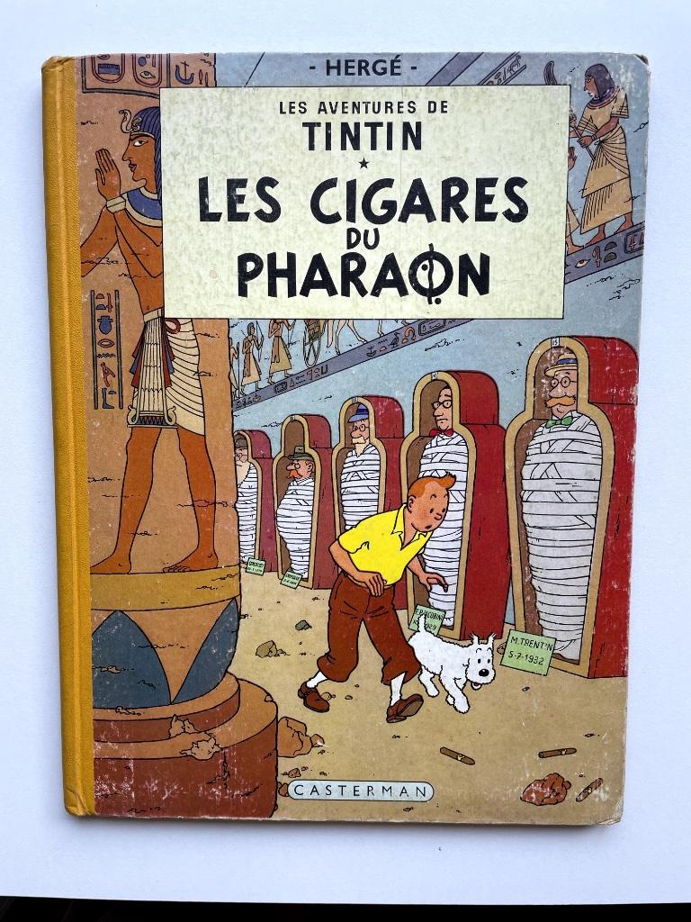 Sigaren van de farao, Boeken, Eén stripboek, Hergé, Ophalen, Gelezen