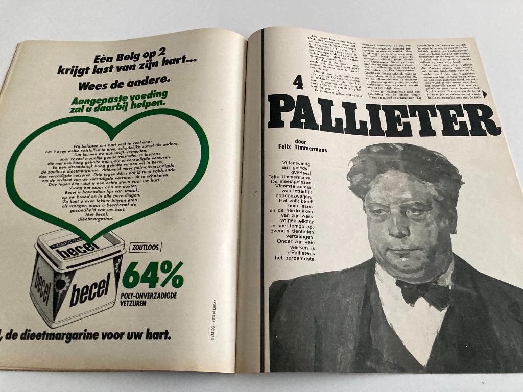 " De Post "nr 1194 1972 : Beverlo, Opel, Pallieter, Tee Set, Ophalen of Verzenden, 1960 tot 1980, Tijdschrift