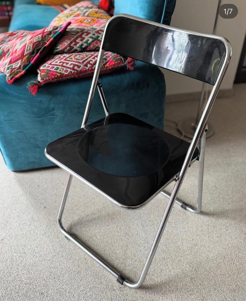 Chaise pliante vintage, Enlèvement