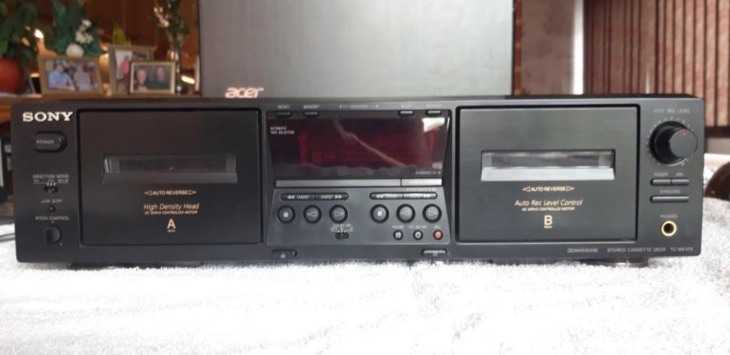 Sony dubbel cassettedeck, Ophalen, Dubbel, Sony, Auto-reverse