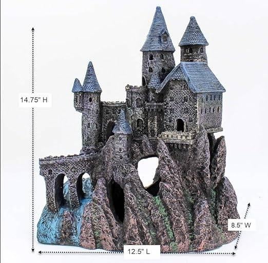 Décoration d'aquarium | Château | LIVRAISON GRATUITE, Neuf, -, Autres types, Envoi