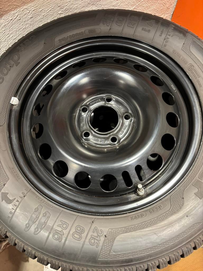 4 NIEUWE winterbanden Kleber 215/60 R16 99H — 5x120, Ophalen, Nieuw, Winterbanden, Band(en)