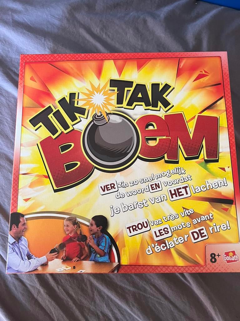 Tik tak boem nieuw, Hobby en Vrije tijd, Ophalen of Verzenden, Zo goed als nieuw