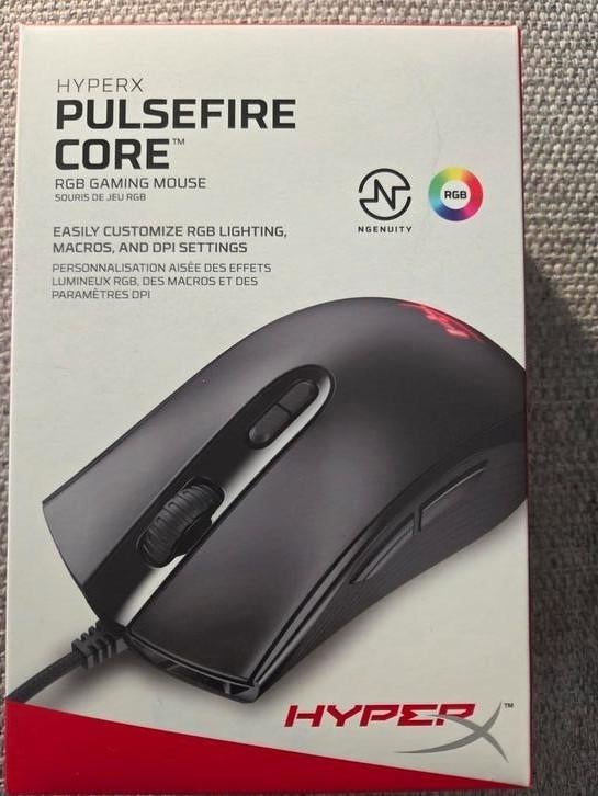 Souris de jeu Hyper x Pulsefire Core RGB (non ouverte), Souris, HyperX, Enlèvement, Neuf