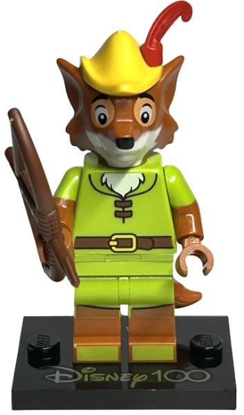 Lego figuur Robin Hood, Disney 100, Kinderen en Baby's, Ophalen of Verzenden, Nieuw, Complete set, Lego