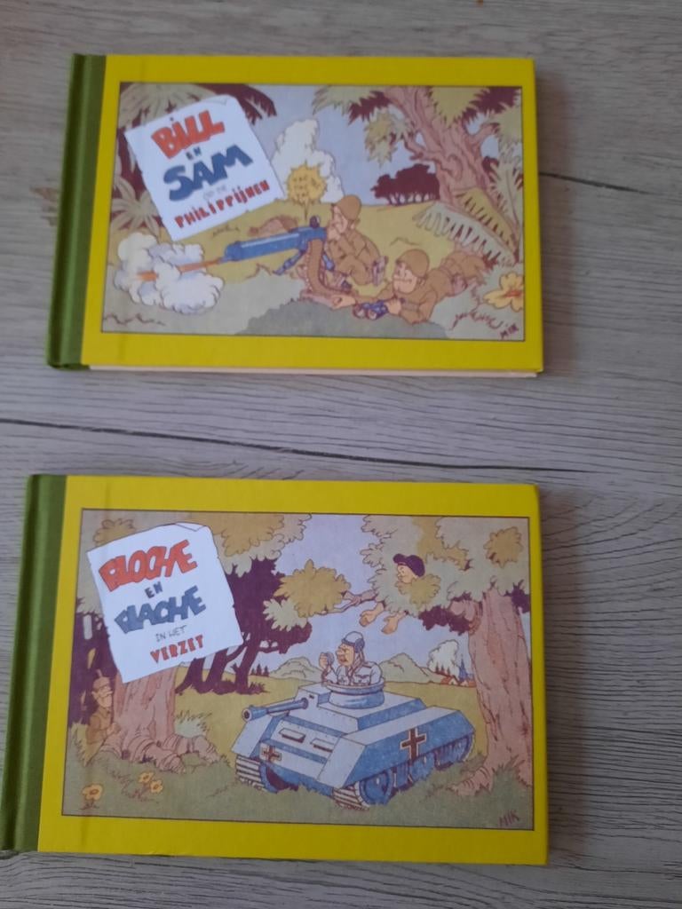 2 bandes dessinées numérotées Bill et Sam et Floche en Flach, Enlèvement ou Envoi, Comme neuf
