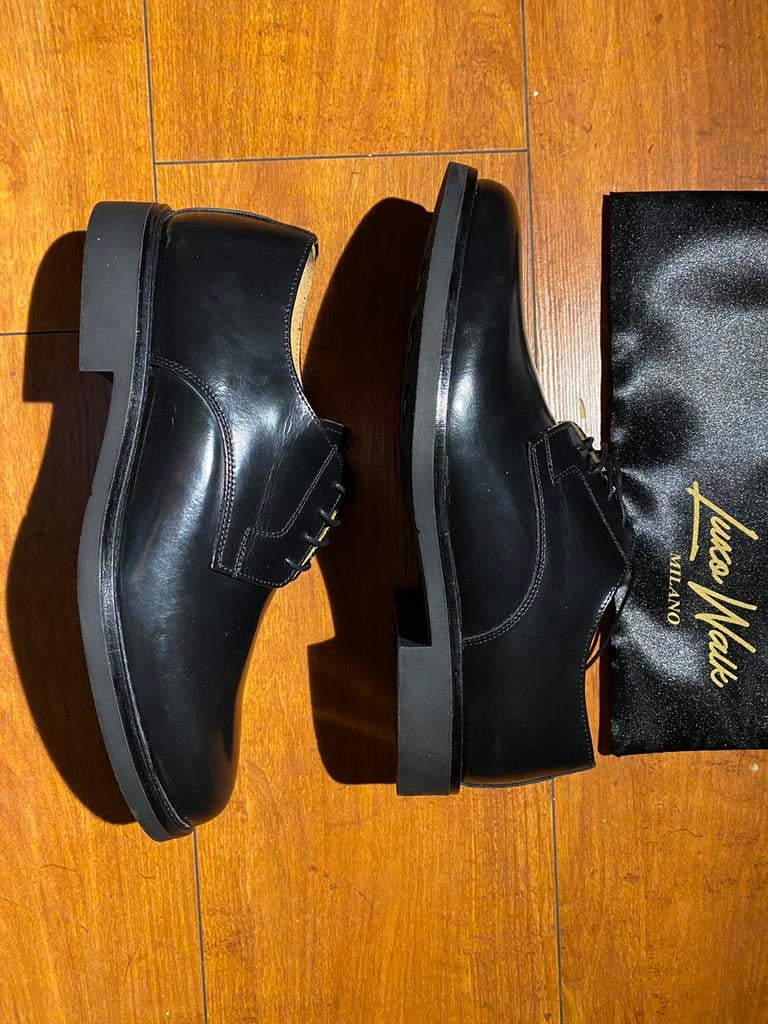 Chaussures Derby en cuir noir NEUVES, Vêtements | Hommes, Chaussures, Neuf, Chaussures de travail, Noir, Enlèvement ou Envoi