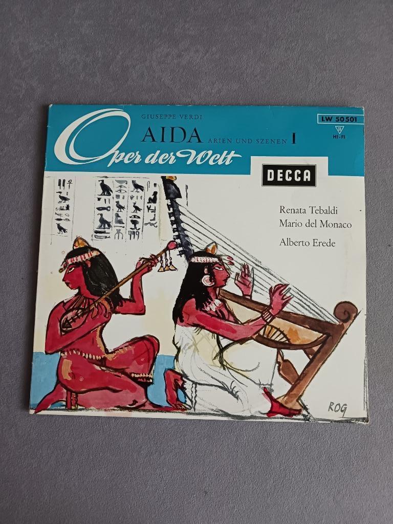 LP Giuseppe Verdi AIDA, Cd's en Dvd's, Vinyl | Klassiek, Gebruikt, Ophalen of Verzenden