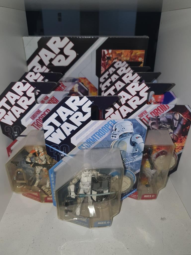 Complete Starwars 30-jarig jubileumcollectie, Ophalen