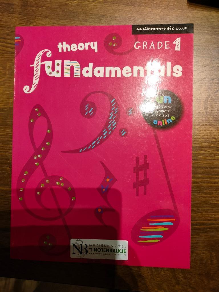 Theory fundamentals notenleer invulboek, Ophalen of Verzenden, Nieuw