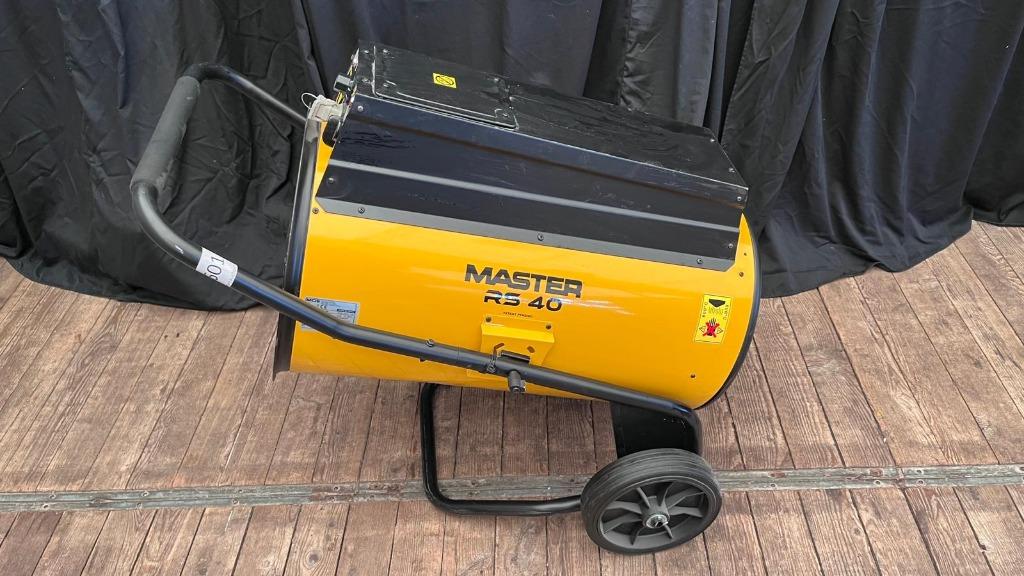 RS40 Elektrische Heater 40 KW 3x 63 amp, Ophalen, Gebruikt, Hoog rendement (Hr), Kachel