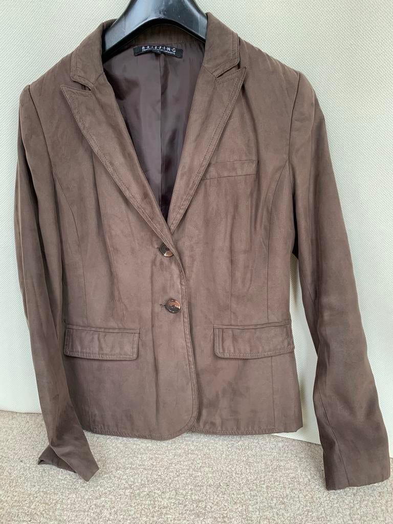 Veste en daim marron pour femme taille 38, Vêtements | Femmes, ANDERE, Taille 38/40 (M), Comme neuf, Brun