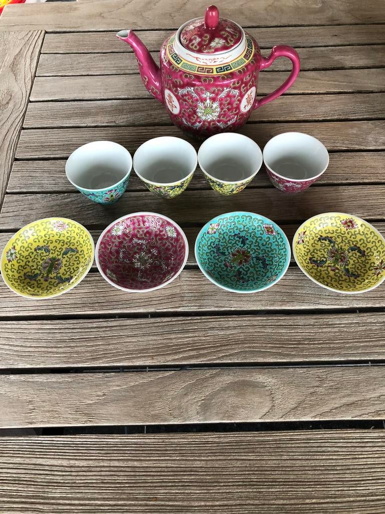 Chinees theeservies, Ophalen, Zo goed als nieuw