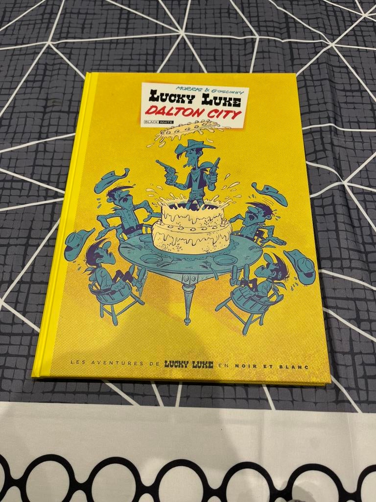 Lucky luke dalton city timbre + ex-libris  black white neuf, Enlèvement, Neuf