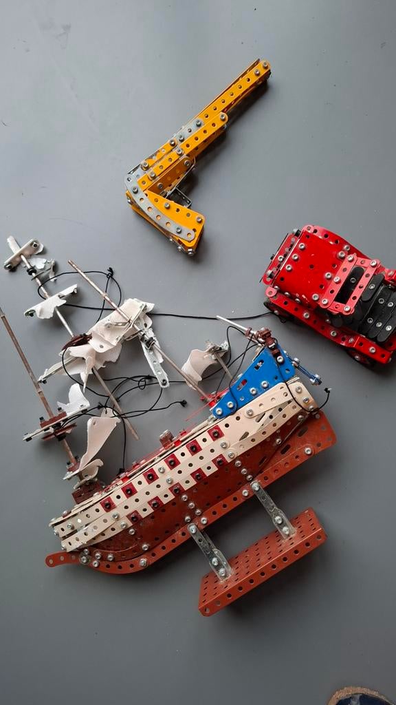 Meccano - vintage-speelgoed, Enlèvement