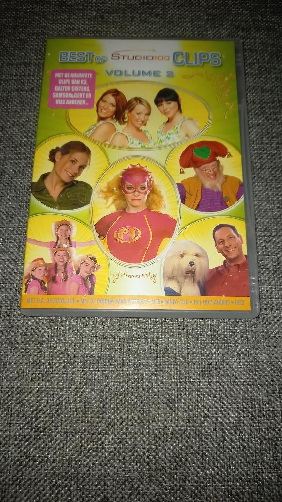 DVD Studio 100 Clips, Cd's en Dvd's, Dvd's | Kinderen en Jeugd, Gebruikt, Ophalen of Verzenden