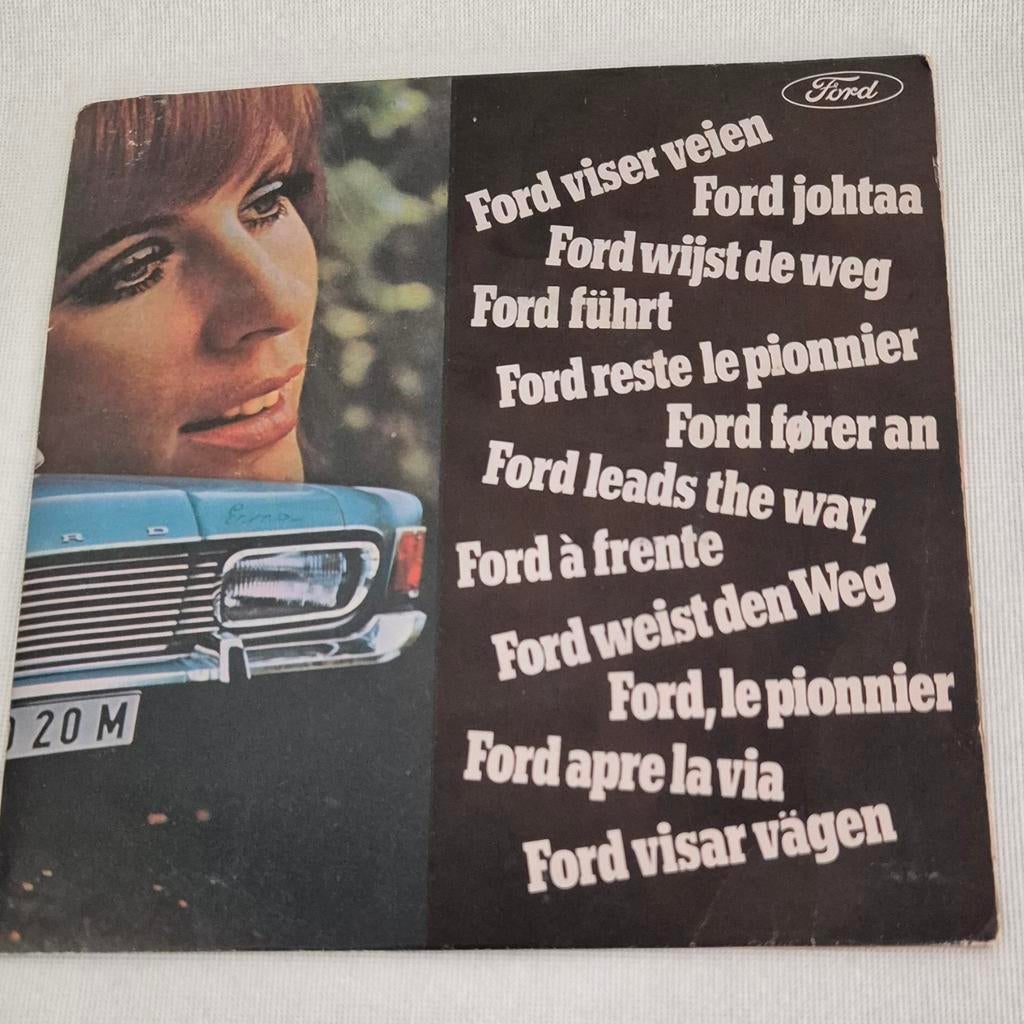 Vinyl single Ford Leads The Way 1968, Cd's en Dvd's, Ophalen, Zo goed als nieuw, Single