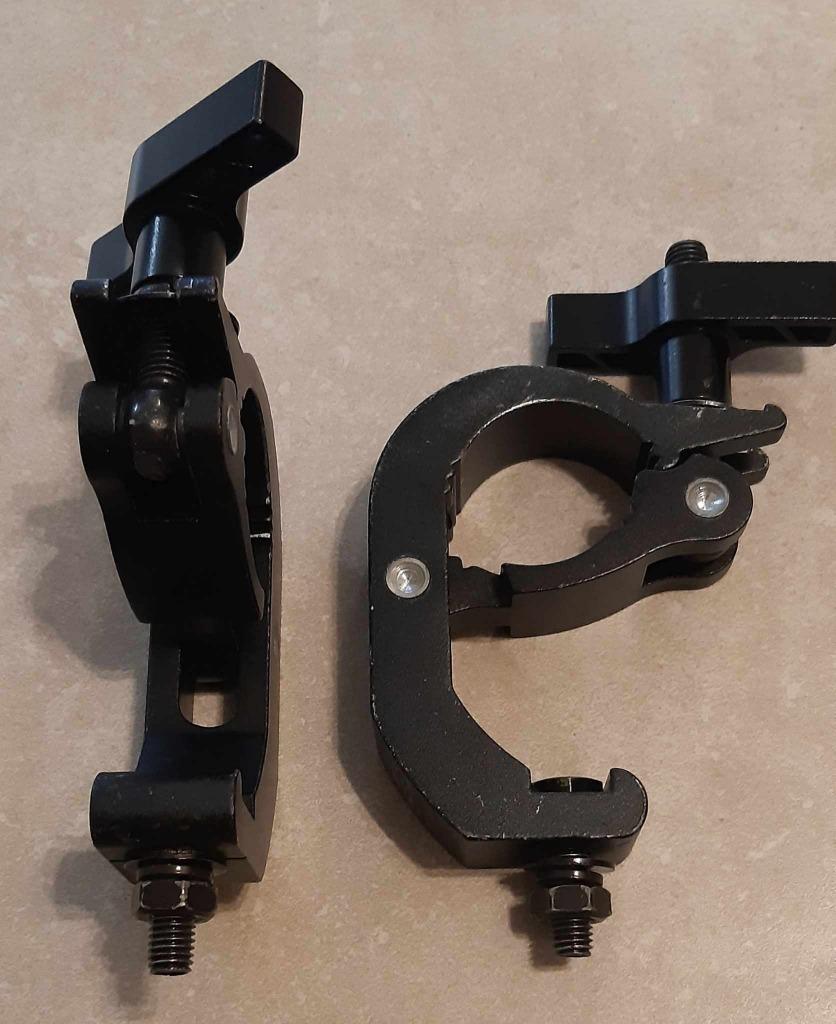Nieuw :showtec 50 mm Quick Coupler 100 kg, aluminium, zwart., Enlèvement ou Envoi, Neuf, Lumières