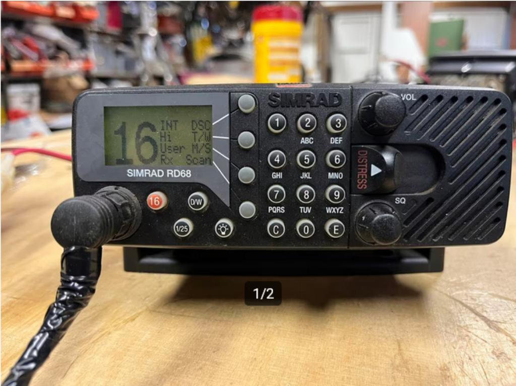 Marifoon Simrad RD68, Ophalen of Verzenden, Gebruikt, Zender en Ontvanger