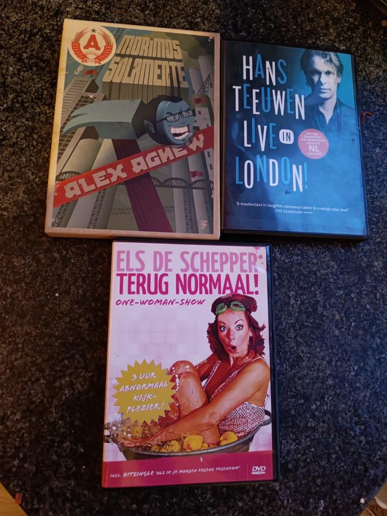 3 x  Stand up comedy, Cd's en Dvd's, Ophalen of Verzenden