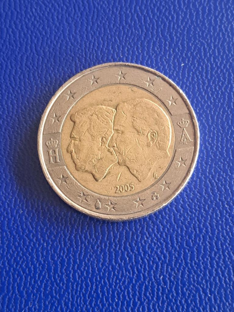 2005 België 2 euro Economische Unie met Luxemburg, Verzenden, België, 2 euro, Losse munt