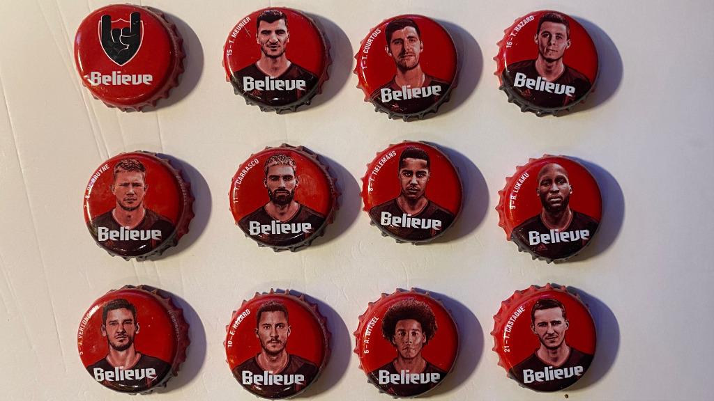 Jupiler set BELIEVE  2022 caps compleet set kroontjes, Verzamelen, Ophalen of Verzenden, Jupiler
