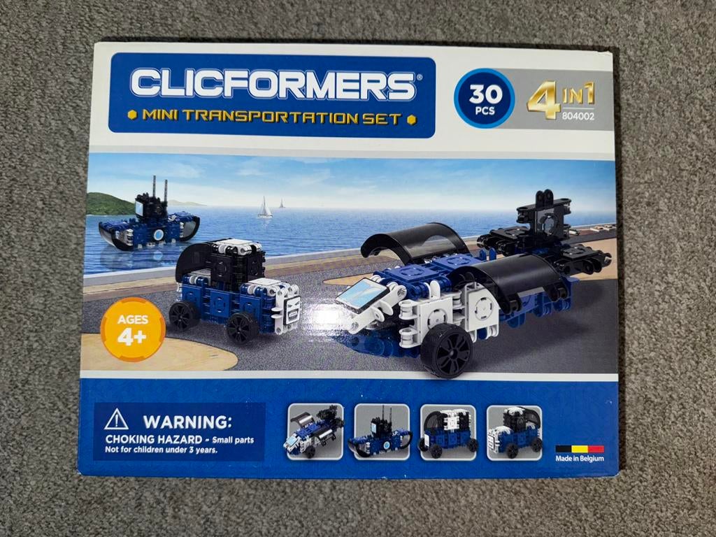 Clicformers mini transport set, Ophalen of Verzenden, Nieuw, Auto, Overige merken