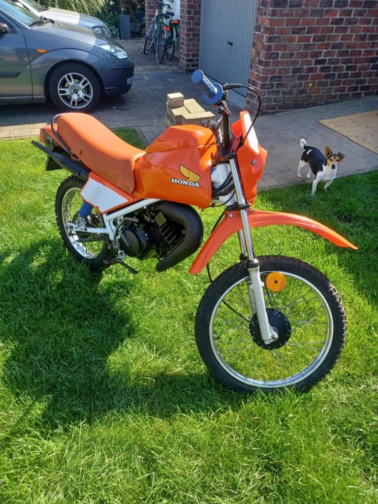 HONDA MT5 DE KLASSIEKER!!, Fietsen en Brommers, Ophalen, Gebruikt, Klasse B (45 km/u), 50 cc