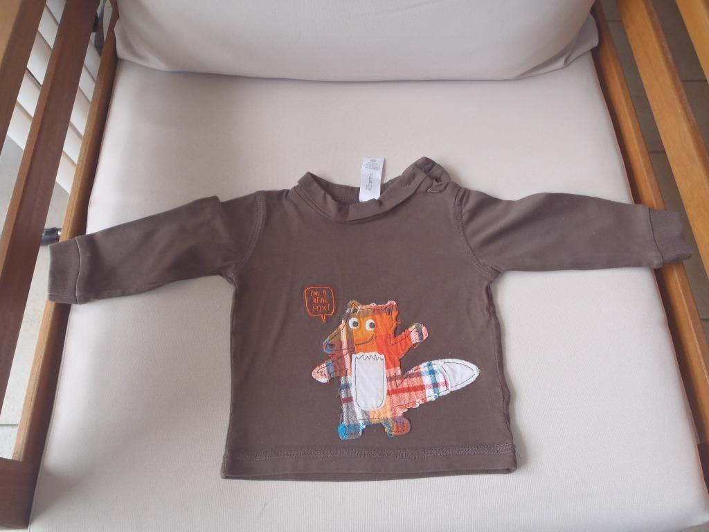 pull brun taille 68, Enlèvement, Comme neuf, Garçon, Pull ou Veste