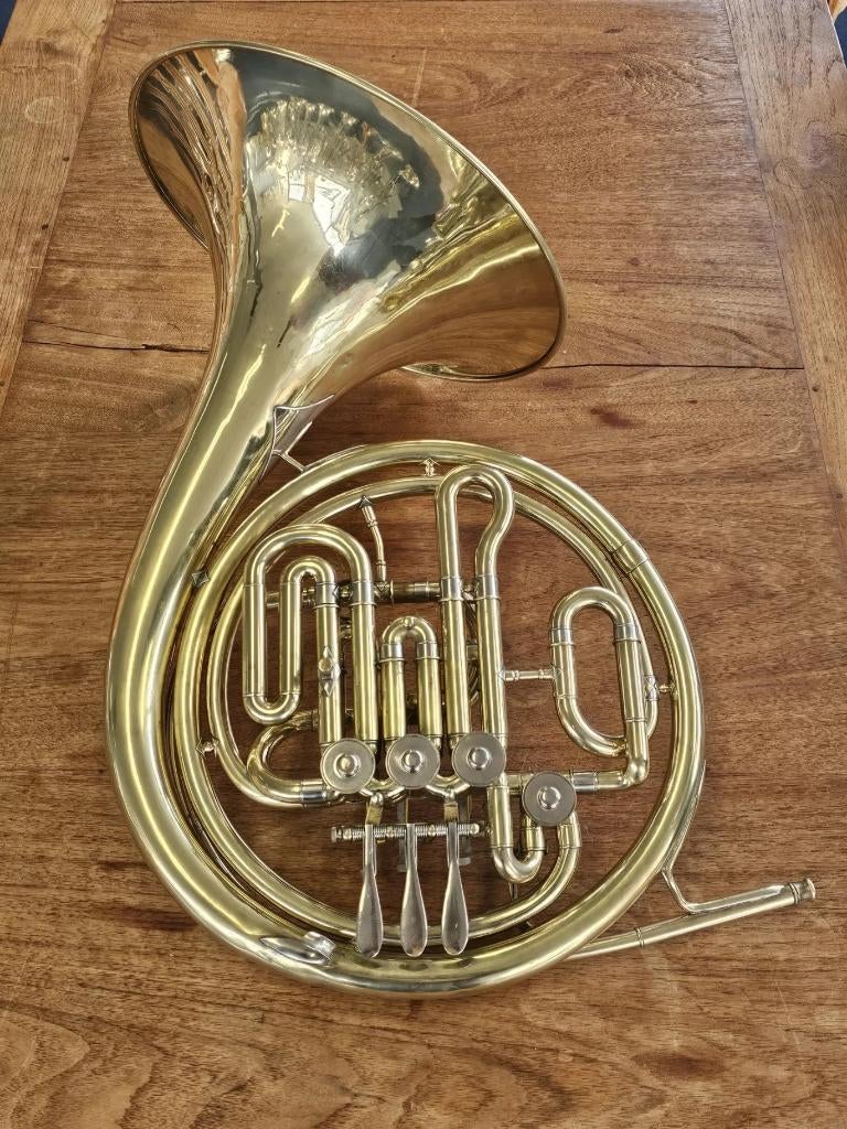 Double cor d'harmonie compensé Bb/F Paxman Studenti, Musique & Instruments, Enlèvement, Utilisé, Cor en si bémol