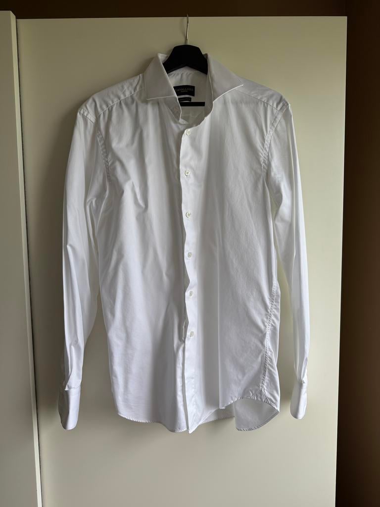 Cavallaro Doppio Ritorto Maat 40 (2 stuks), Ophalen, Wit, Nieuw, Halswijdte 39/40 (M)