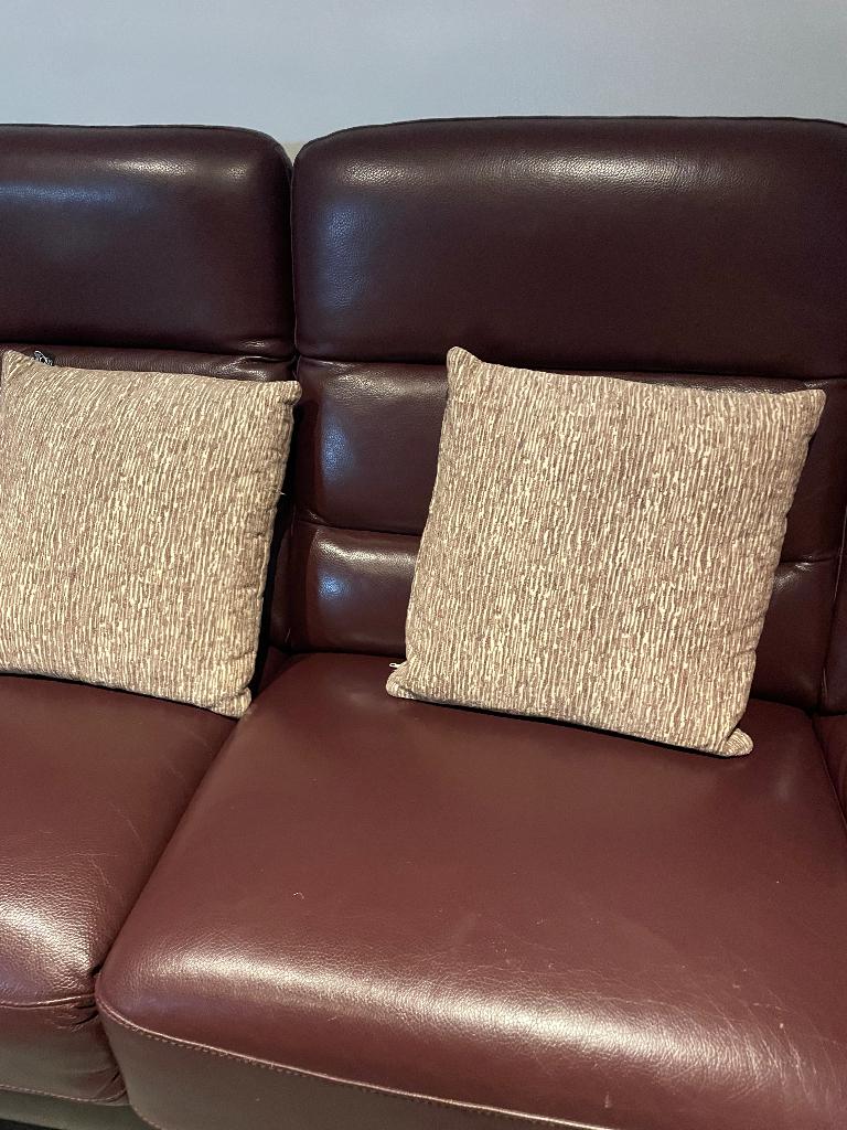 Salon cuir, Enlèvement, Utilisé, Cuir, 250 à 300 cm
