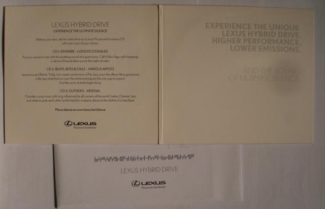 Lexus Hybrides 2007 Brochure Catalogue Prospekt, Verzenden, Zo goed als nieuw, Toyota