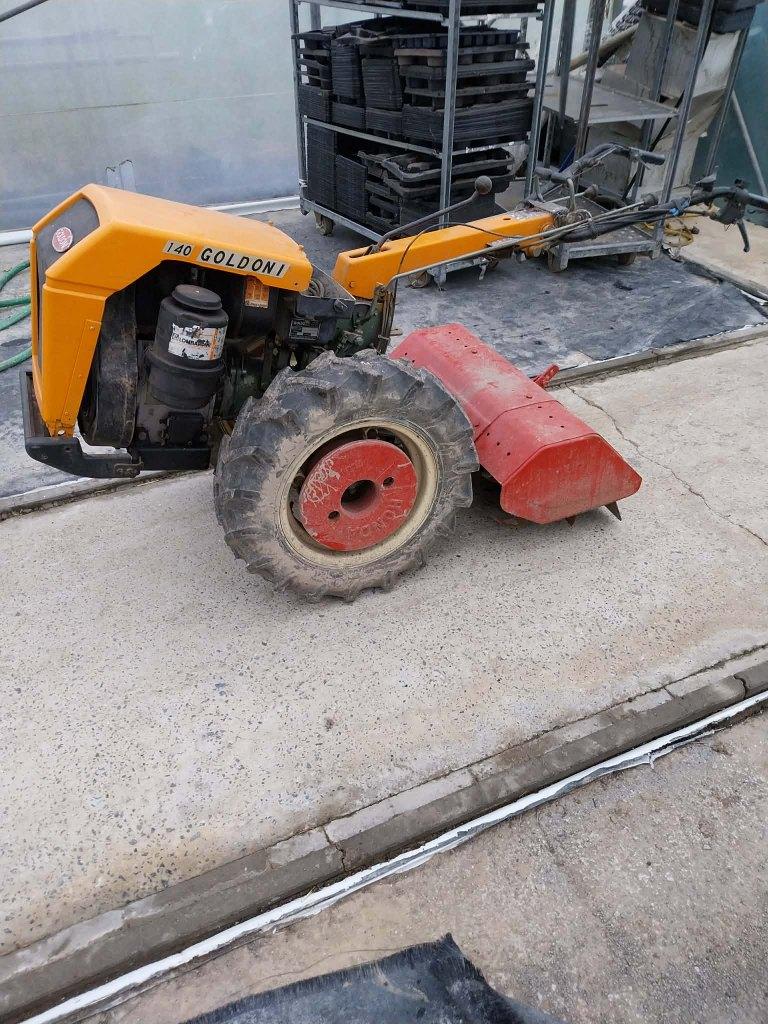 lombardini goldoni motoculteur te koop, Ophalen, Gebruikt, Benzine, Goldoni