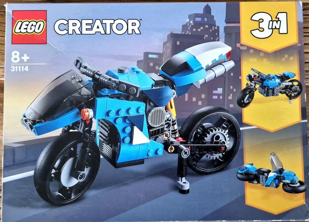 Lego 31114 - Creator - Motor, moto, bike, Ophalen, Lego