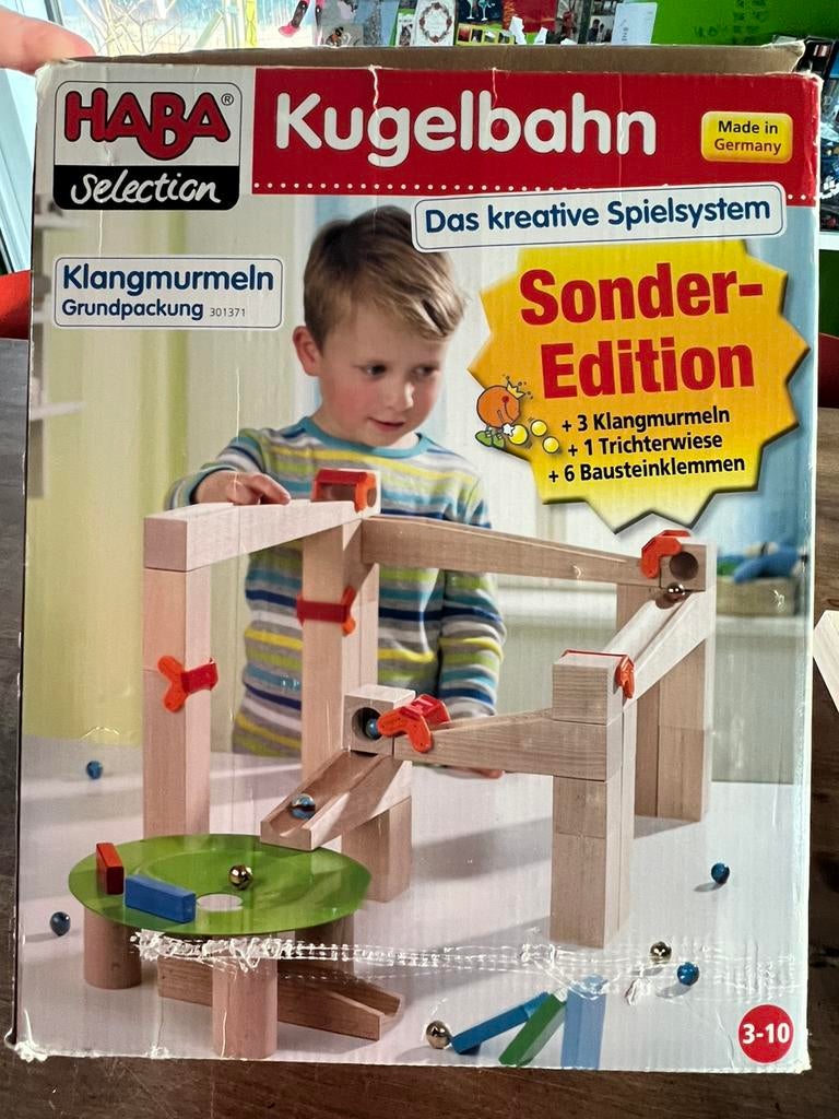 Haba basisdoos knikkerbaan, Enlèvement, Utilisé