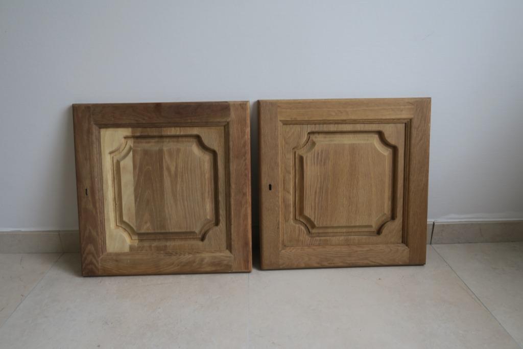 2 portes d'armoire en chêne, Enlèvement, Neuf