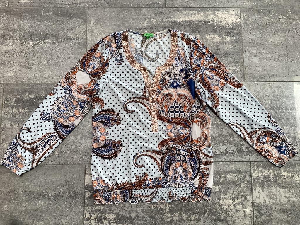 Shirt K-design M, Kleding | Dames, Maat 38/40 (M), K-design, Blauw, Nieuw