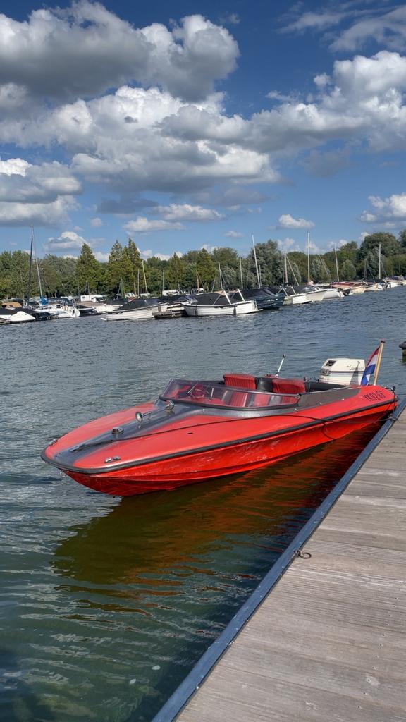 Speedboot Shakespeare magnum, Ophalen of Verzenden, Gebruikt