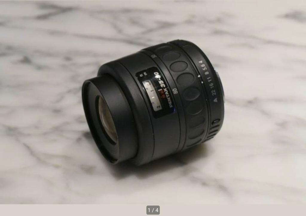Pentax-F 35-80mm/4-5.6 zoomlens, Ophalen of Verzenden, 1980 tot heden, Lens of Lenzen