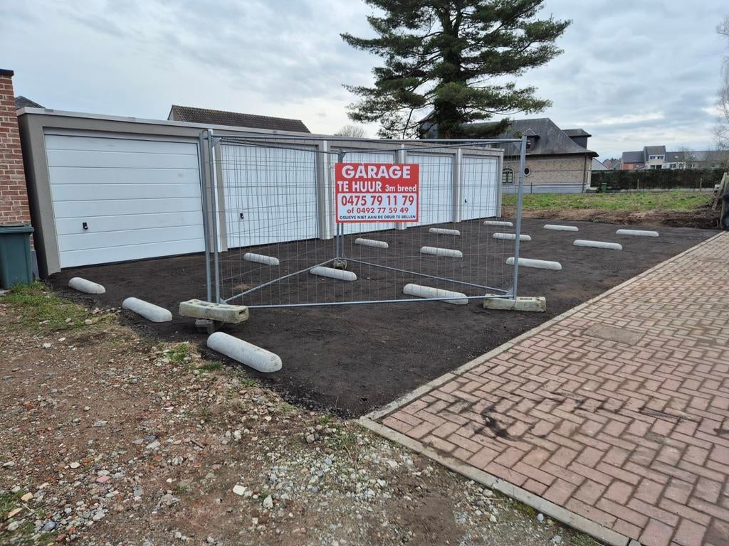 Garage 24 m2 te huur met extra staanplaats, Autos : Divers
