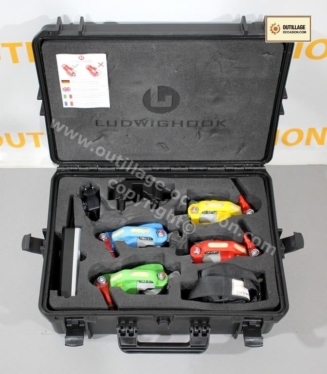 Kit 4 crochets de levage radiocommandé LUDWIG HOOK, Envoi