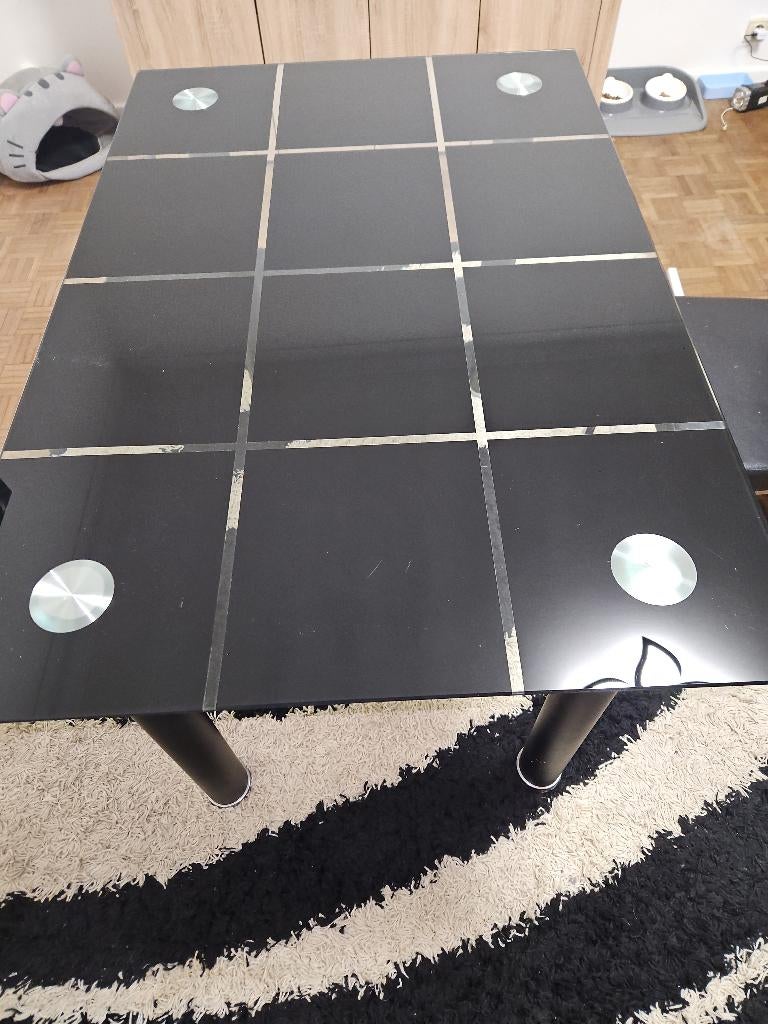 Eettafel, Ophalen, 100 tot 150 cm, Vierkant, 50 tot 100 cm