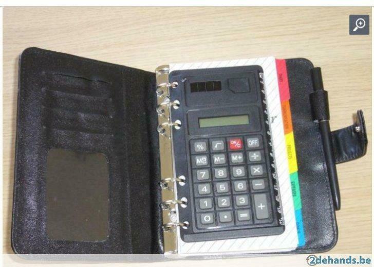 Organizer met calculator, Diversen, Ophalen, Nieuw