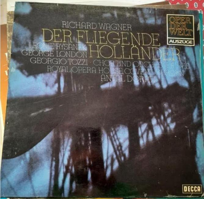 Vinyl LP Richard Wagner, Der Fliegende Hollander, Enlèvement, Utilisé